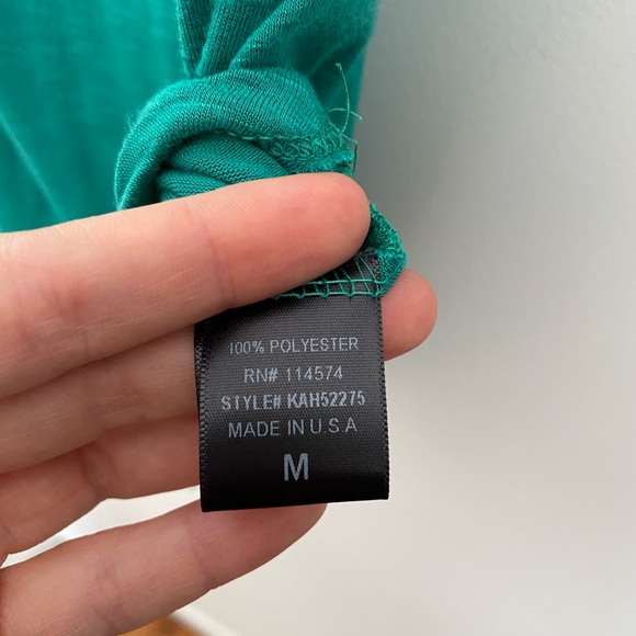 Pleione Anthropologie Turquoise Tank Top Sz M - Picture 4 of 4